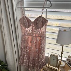 Jules and Cleo Dress Rose Floral